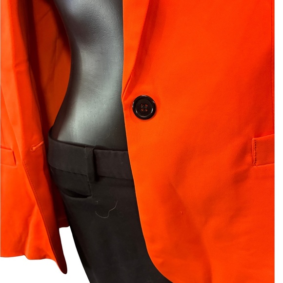 Women's Orange Blazer - Picture 3 of 4